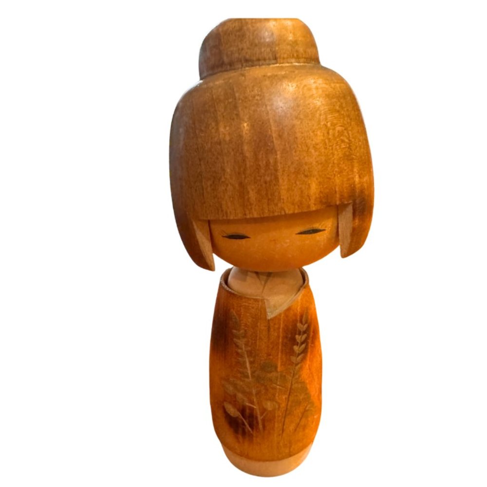 Genuine Vintage Japanese kokeshi doll purchased in Japan in the 1970s -